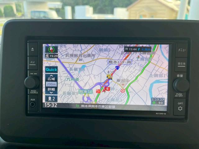 ルークス ハイウェイスター　Ｘ　純正ナビ　ＥＴＣ　アラウンドビューモニター　片側電動スライドドア　衝突被害軽減ブレーキ　純正アルミホイール　フォグライト　オートエアコン　オートライト　アイドリングストップ　ステアリングスイッチ（5枚目）