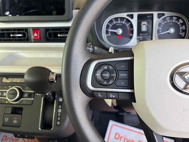 ムーヴキャンバス ストライプスＧ　両側電動スライドドア　衝突被害軽減ブレーキ　電子パーキング　オートブレーキホールド　パーキングセンサー　前席シートヒーター　電動格納式ミラー　ホットカップホルダー　ＬＥＤヘッドライト（29枚目）