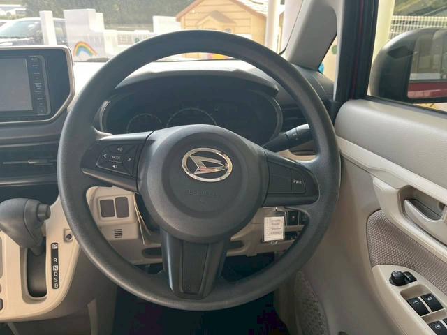 ムーヴ L SAII 純正ナビ バックカメラ ETC 衝突被害軽減ブレーキ キーレス 横滑り防止機能 アイドリングストップ 電動格納式ミラー マニュアルエアコン マニュアルレベリング機能 ステアリングスイッチ(35枚目)