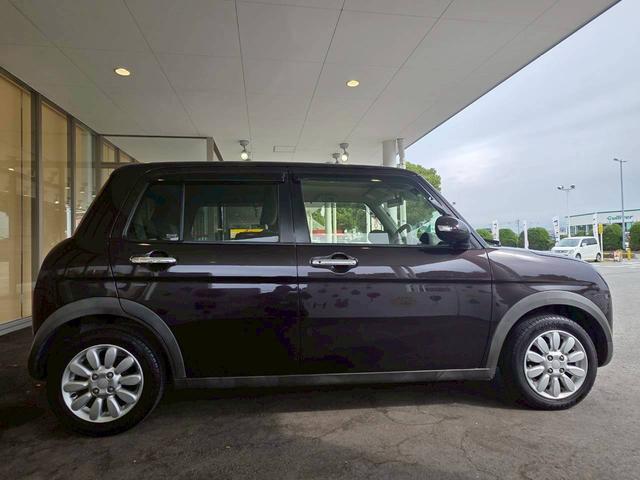 アルトラパン X 衝突軽減B 社外ナビ ETC HIDヘッドライト スマートキー プッシュスタート アイドリングストップ ステアリングスイッチ 純正アルミホイール 電動格納ミラー オートエアコン(10枚目)