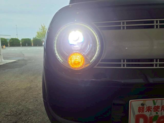 アルトラパン X 衝突軽減B 社外ナビ ETC HIDヘッドライト スマートキー プッシュスタート アイドリングストップ ステアリングスイッチ 純正アルミホイール 電動格納ミラー オートエアコン(19枚目)