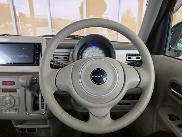 アルトラパン X 衝突軽減B 社外ナビ ETC HIDヘッドライト スマートキー プッシュスタート アイドリングストップ ステアリングスイッチ 純正アルミホイール 電動格納ミラー オートエアコン(31枚目)