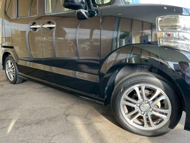 Ｎ－ＢＯＸカスタム Ｇ・Ｌパッケージ　アイドリングストップ車　ナビ・ＴＶ　フルフラットシート　スマキ－　フロントベンチシート　パワーウィンドウ　盗難防止システム　オートエアコン　パワステ　キーレスエントリー　ワンセグ　両席エアバック（24枚目）