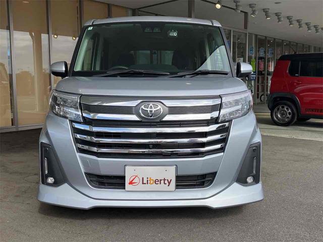 ルーミー カスタムG ナビ 両側スライドドア クリアランスソナー 衝突被害軽減システム 純正アルミホイール LEDヘッドランプ スマートキー アイドリングストップ(7枚目)