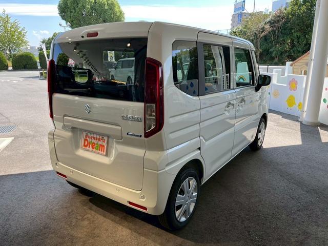 スペーシア ハイブリッドG 届出済未使用車 両側スライドドア クリアランスソナー 衝突被害軽減システム オートライト LEDヘッドランプ スマートキー アイドリングストップ 電動格納ミラー ベンチシート CVT 盗難防止システム(12枚目)