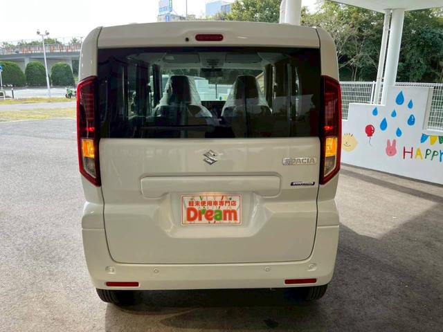 スペーシア ハイブリッドG 届出済未使用車 両側スライドドア クリアランスソナー 衝突被害軽減システム オートライト LEDヘッドランプ スマートキー アイドリングストップ 電動格納ミラー ベンチシート CVT 盗難防止システム(11枚目)