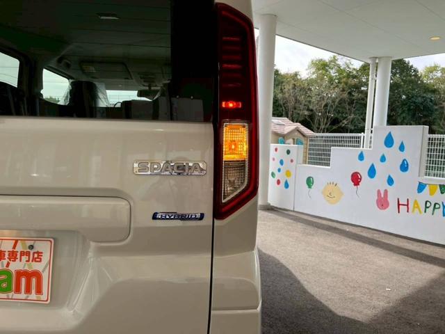 スペーシア ハイブリッドG 届出済未使用車 両側スライドドア クリアランスソナー 衝突被害軽減システム オートライト LEDヘッドランプ スマートキー アイドリングストップ 電動格納ミラー ベンチシート CVT 盗難防止システム(18枚目)