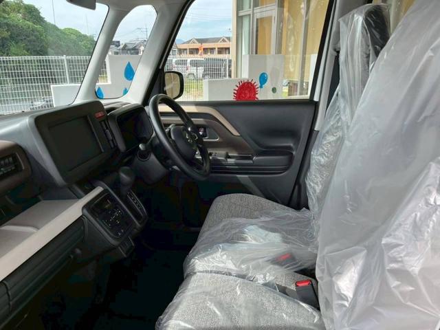 スペーシア ハイブリッドG 届出済未使用車 両側スライドドア クリアランスソナー 衝突被害軽減システム オートライト LEDヘッドランプ スマートキー アイドリングストップ 電動格納ミラー ベンチシート CVT 盗難防止システム(23枚目)