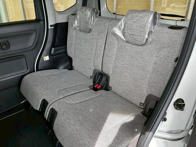 スペーシア ハイブリッドG 届出済未使用車 両側スライドドア クリアランスソナー 衝突被害軽減システム オートライト LEDヘッドランプ スマートキー アイドリングストップ 電動格納ミラー ベンチシート CVT 盗難防止システム(27枚目)