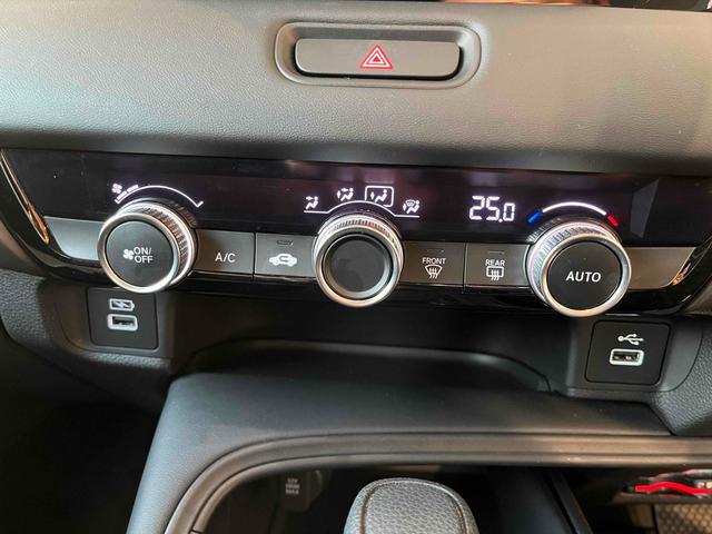 ヴェゼル ｅ：ＨＥＶ　Ｘ　社外ナビ　ＥＴＣ　バックカメラ　クリアランスソナー　オートクルーズコントロール　レーンアシスト　衝突被害軽減システム　ＴＶ　オートライト　ＬＥＤヘッドランプ　純正アルミホイール　スマートキー（28枚目）