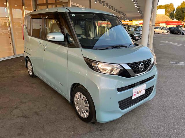 ルークス Ｘ　純正ナビ　全周囲カメラ　片側電動スライドドア　ＴＶ　クリアランスソナー　オートライト　スマートキー　アイドリングストップ　電動格納ミラー　ベンチシート　ＣＶＴ　ＵＳＢ　ステアリングスイッチ（10枚目）