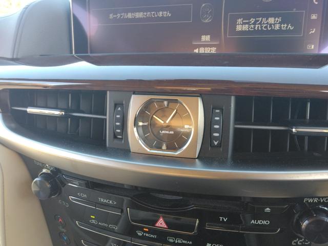 ＬＸ ＬＸ５７０　ムーンルーフ・本革電動シート・シートエアコン・電動リアゲート・純正ナビ・Ｂｌｕｅｔｏｏｔｈ機能・フルセグＴＶ・ドライブレコーダー・クルーズコントロール・３６０°パノラマビューカメラ・クールボックス（33枚目）
