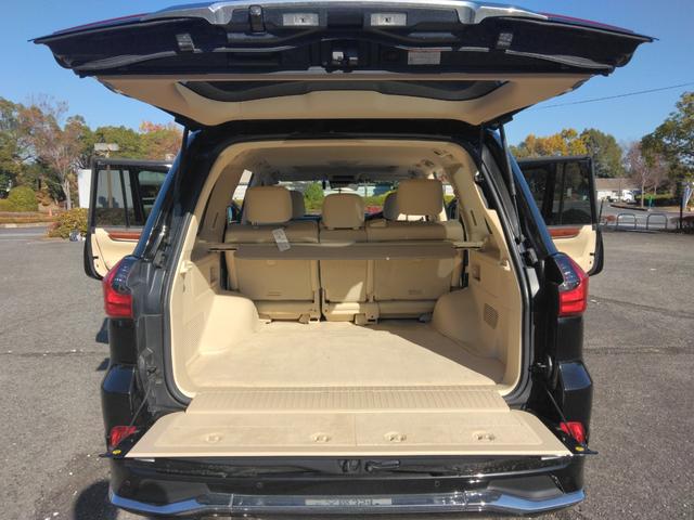 ＬＸ ＬＸ５７０　ムーンルーフ・本革電動シート・シートエアコン・電動リアゲート・純正ナビ・Ｂｌｕｅｔｏｏｔｈ機能・フルセグＴＶ・ドライブレコーダー・クルーズコントロール・３６０°パノラマビューカメラ・クールボックス（49枚目）