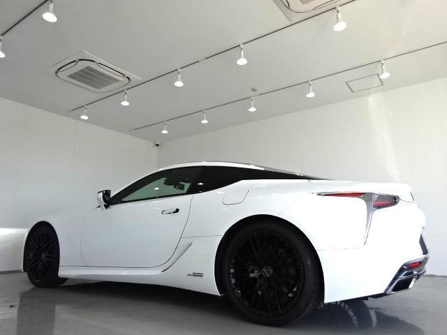 LC500h Sパッケージ カールソン21インチアルミホイール シートヒーター ステアリングヒータ レクサス純正ナビ Bluetooth フルセグTV 三眼LEDヘッドライト 安全ブレーキ クルーズコントロール オートハイビーム(50枚目)