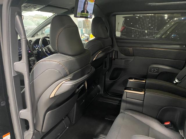 アルファードハイブリッド Z モデリスタエアロ ブリッツ車高調 VERZ21インチAW 左右独立ムーンルーフ シグネチャーイルミブレード 純正13.2型後席モニター デジタルインナーミラー BSM パノラミックビューモニター(56枚目)