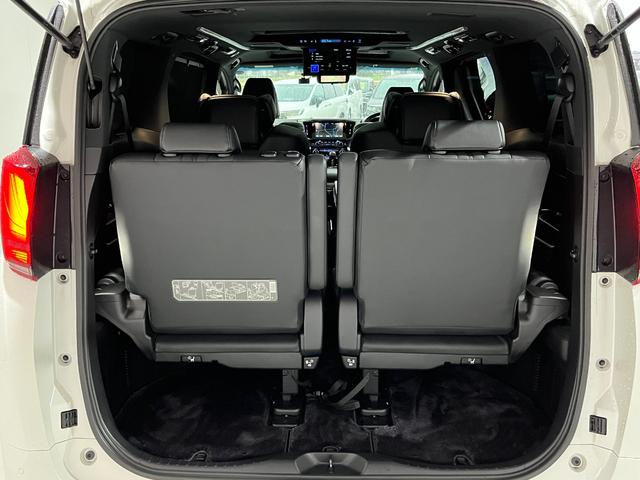 アルファード 3.5エグゼクティブラウンジ 寒冷地 モデリスタエアロ WORK21インチAW ツインムーンルーフ JBLプレミアサウンド リアエンターテイメント デジタルインナーミラー 黒革シート 3眼LED BSM ビルトインETC2.0(51枚目)