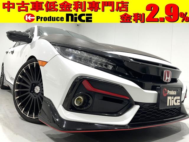 シビック セダン　ホンダセンシング　ＨｏｎｄａＳＥＮＳＩＮＧ　フルエアロ　カーボンボンネット　ＲＥＣＡＲＯシート　ＲＳＥスポーツマフラー　ナビ装着ＰＫＧ　パナソニック１０型ナビＢＤ／ＤＶＤ／ＣＤ　リアウィング　Ｂカメラ　ＥＴＣ２．０（2枚目）