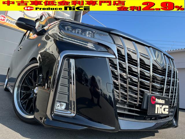 アルファード 2.5S タイプゴールド ブリッツ車高調 ロクサーニ20インチAW ツインムーンルーフ デジタルインナーミラー BSM 後席モニター エントリーナビキット フルセグTV CD/DVDデッキ 3眼LEDヘッドライト(2枚目)
