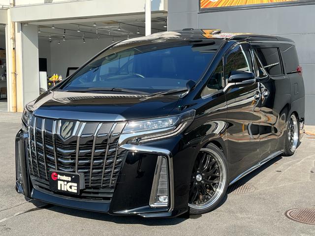 アルファード 2.5S タイプゴールド ブリッツ車高調 ロクサーニ20インチAW ツインムーンルーフ デジタルインナーミラー BSM 後席モニター エントリーナビキット フルセグTV CD/DVDデッキ 3眼LEDヘッドライト(16枚目)