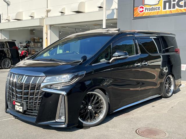 アルファード 2.5S タイプゴールド ブリッツ車高調 ロクサーニ20インチAW ツインムーンルーフ デジタルインナーミラー BSM 後席モニター エントリーナビキット フルセグTV CD/DVDデッキ 3眼LEDヘッドライト(62枚目)