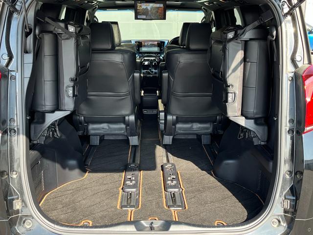 アルファード 2.5S タイプゴールド ブリッツ車高調 ロクサーニ20インチAW ツインムーンルーフ デジタルインナーミラー BSM 後席モニター エントリーナビキット フルセグTV CD/DVDデッキ 3眼LEDヘッドライト(64枚目)