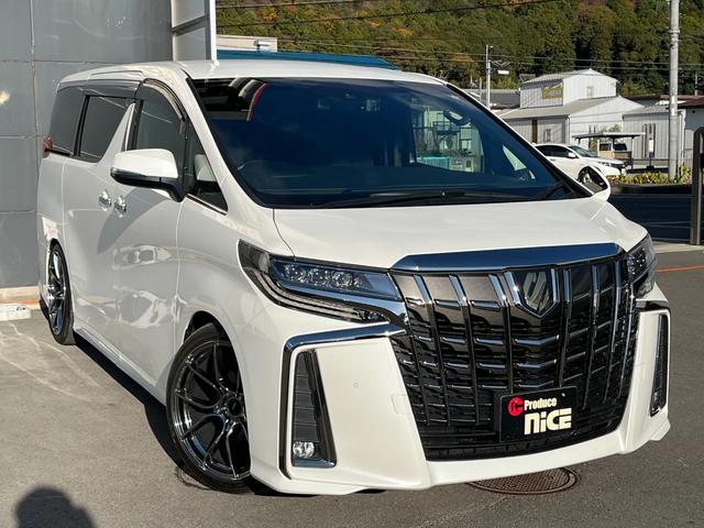 アルファード ２．５Ｓ　タイプゴールド　寒冷地仕様　車高調　ＲＡＹＳ２０インチＡＷ　後席フリップダウンモニター　エントリーナビキット　ＣＤ／ＤＶＤデッキ　フルセグＴＶ　トヨタセーフティセンス　ビルトインＥＴＣ　３眼ＬＥＤヘッドライト（12枚目）