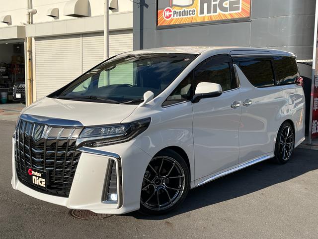 アルファード ２．５Ｓ　タイプゴールド　寒冷地仕様　車高調　ＲＡＹＳ２０インチＡＷ　後席フリップダウンモニター　エントリーナビキット　ＣＤ／ＤＶＤデッキ　フルセグＴＶ　トヨタセーフティセンス　ビルトインＥＴＣ　３眼ＬＥＤヘッドライト（55枚目）