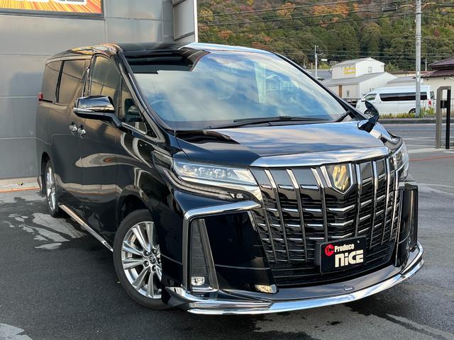 アルファード 2.5S タイプゴールド モデリスタエアロ 3眼LEDヘッドライト フルセグTV 純正CD/DVDデッキ トヨタセーフティセンス 両側電動スライドドア PWバックドア ハーフレザーシート ETC 純正ディスプレイオーディオ(9枚目)