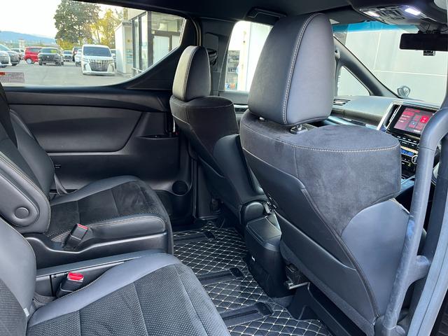 アルファード 2.5S タイプゴールド モデリスタエアロ 3眼LEDヘッドライト フルセグTV 純正CD/DVDデッキ トヨタセーフティセンス 両側電動スライドドア PWバックドア ハーフレザーシート ETC 純正ディスプレイオーディオ(36枚目)