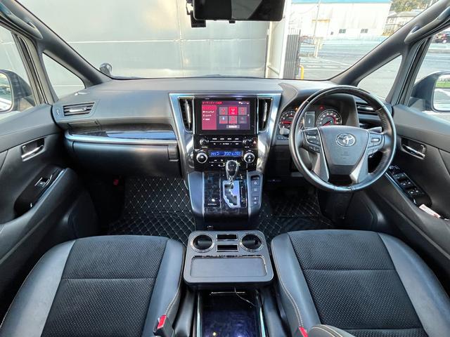 アルファード 2.5S タイプゴールド モデリスタエアロ 3眼LEDヘッドライト フルセグTV 純正CD/DVDデッキ トヨタセーフティセンス 両側電動スライドドア PWバックドア ハーフレザーシート ETC 純正ディスプレイオーディオ(45枚目)