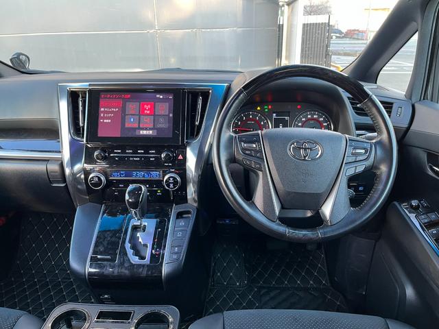 アルファード 2.5S タイプゴールド モデリスタエアロ 3眼LEDヘッドライト フルセグTV 純正CD/DVDデッキ トヨタセーフティセンス 両側電動スライドドア PWバックドア ハーフレザーシート ETC 純正ディスプレイオーディオ(46枚目)