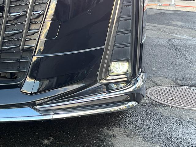 アルファード 2.5S タイプゴールド モデリスタエアロ 3眼LEDヘッドライト フルセグTV 純正CD/DVDデッキ トヨタセーフティセンス 両側電動スライドドア PWバックドア ハーフレザーシート ETC 純正ディスプレイオーディオ(64枚目)