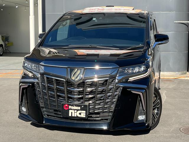 アルファード 2.5S タイプゴールドIII サンルーフ トヨタセーフティセンス シグネチャーイルミブレード モデリスタリアスカート 社外18インチAW 3眼LEDヘッドライト ハーフレザーシート 両側電動スライドドア PWバックドア(15枚目)