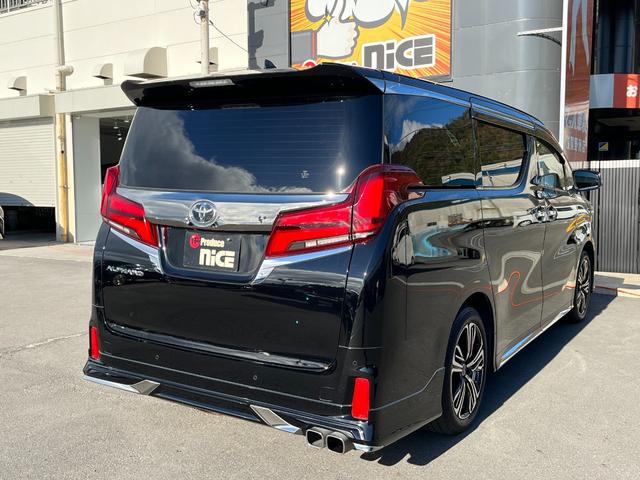 アルファード 2.5S タイプゴールドIII サンルーフ トヨタセーフティセンス シグネチャーイルミブレード モデリスタリアスカート 社外18インチAW 3眼LEDヘッドライト ハーフレザーシート 両側電動スライドドア PWバックドア(20枚目)