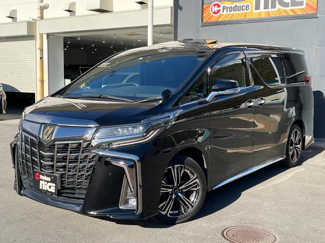 アルファード 2.5S タイプゴールドIII サンルーフ トヨタセーフティセンス シグネチャーイルミブレード モデリスタリアスカート 社外18インチAW 3眼LEDヘッドライト ハーフレザーシート 両側電動スライドドア PWバックドア(62枚目)