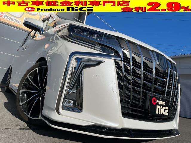 アルファード ２．５Ｓ　タイプゴールド　シルクブレイズエアロＦ／Ｓ／Ｒ　クロノス２０インチアルミホイール　サンルーフ　３眼ＬＥＤヘッドライト　トヨタセーフティセンス　ＰＷバックドア　両側電動スライドドア　ビルトインＥＴＣ　ハーフレザー（2枚目）