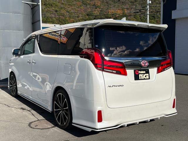 アルファード ２．５Ｓ　タイプゴールド　シルクブレイズエアロＦ／Ｓ／Ｒ　クロノス２０インチアルミホイール　サンルーフ　３眼ＬＥＤヘッドライト　トヨタセーフティセンス　ＰＷバックドア　両側電動スライドドア　ビルトインＥＴＣ　ハーフレザー（19枚目）