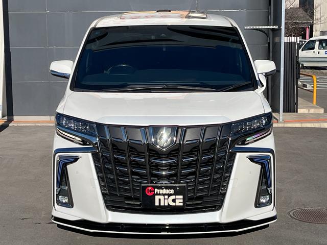 アルファード ２．５Ｓ　タイプゴールド　シルクブレイズエアロＦ／Ｓ／Ｒ　クロノス２０インチアルミホイール　サンルーフ　３眼ＬＥＤヘッドライト　トヨタセーフティセンス　ＰＷバックドア　両側電動スライドドア　ビルトインＥＴＣ　ハーフレザー（60枚目）