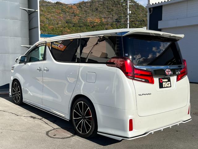 アルファード ２．５Ｓ　タイプゴールド　シルクブレイズエアロＦ／Ｓ／Ｒ　クロノス２０インチアルミホイール　サンルーフ　３眼ＬＥＤヘッドライト　トヨタセーフティセンス　ＰＷバックドア　両側電動スライドドア　ビルトインＥＴＣ　ハーフレザー（62枚目）