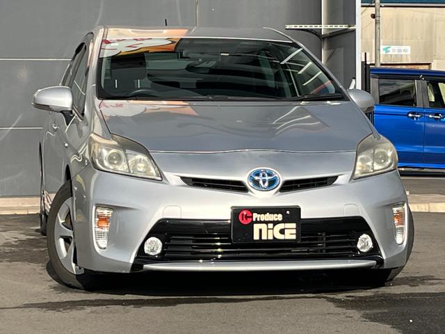 プリウス Ｓ　パナソニック７型ナビ　Ｂｌｕｅｔｏｏｔｈ　バックモニター　ビルトインＥＴＣ　ＨＩＤヘッドライト　フォグランプ　ＣＤ　ＴＶ　ステアリングスイッチ　ＰＵＳＨスタート　純正アルミホイール　ＡＵＴＯライト（50枚目）