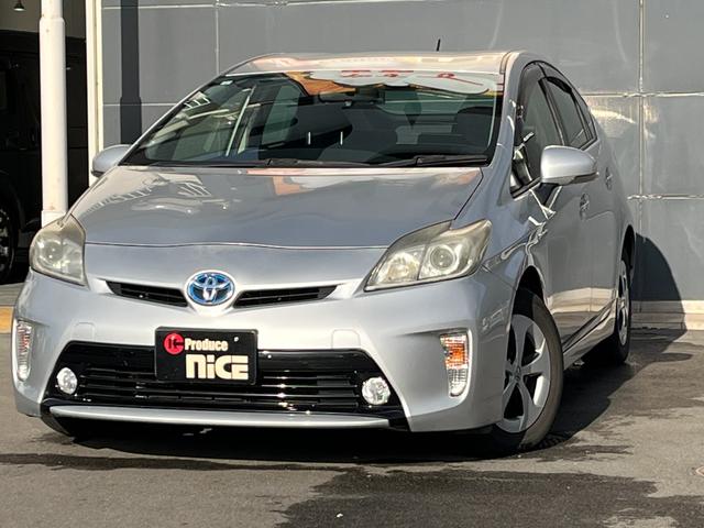 プリウス Ｓ　パナソニック７型ナビ　Ｂｌｕｅｔｏｏｔｈ　バックモニター　ビルトインＥＴＣ　ＨＩＤヘッドライト　フォグランプ　ＣＤ　ＴＶ　ステアリングスイッチ　ＰＵＳＨスタート　純正アルミホイール　ＡＵＴＯライト（53枚目）