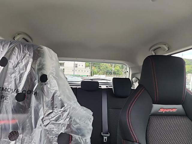 スイフトスポーツ ZC33S ファイナルエディション 6MT 登録済未使用車 8500台限定生産車 オーディオレス アダプティブクルーズコントロール デュアルセンサーブレーキサポート LEDヘッドランプ シートヒーター 専用エクステリア&インテリア(12枚目)