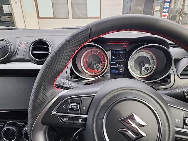 スイフトスポーツ ZC33S ファイナルエディション 6MT 登録済未使用車 8500台限定生産車 オーディオレス アダプティブクルーズコントロール デュアルセンサーブレーキサポート LEDヘッドランプ シートヒーター 専用エクステリア&インテリア(16枚目)