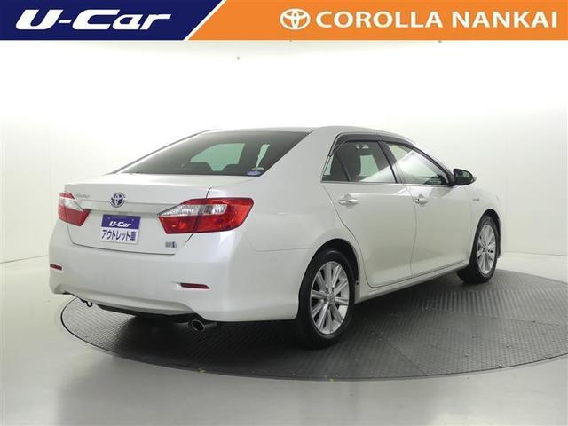 カムリ ハイブリッド Gパッケージ フルセグ HDDナビ DVD再生 ETC HIDヘッドライト ワンオーナー(3枚目)