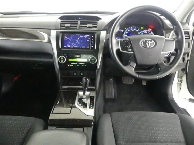 カムリ ハイブリッド Gパッケージ フルセグ HDDナビ DVD再生 ETC HIDヘッドライト ワンオーナー(4枚目)