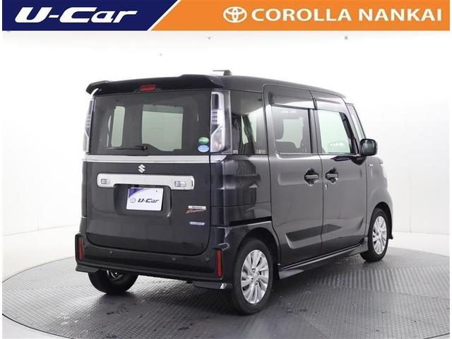 スペーシアカスタム ハイブリッドＧＳ　フルセグ　メモリーナビ　ＤＶＤ再生　バックカメラ　衝突被害軽減システム　ＥＴＣ　電動スライドドア　ＬＥＤヘッドランプ　ワンオーナー　フルエアロ　アイドリングストップ（3枚目）