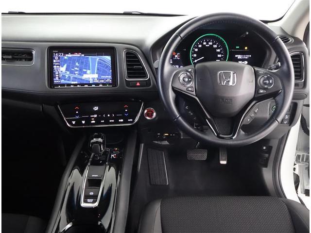 ヴェゼル ハイブリッドＸ・ホンダセンシング　フルセグ　メモリーナビ　ＤＶＤ再生　バックカメラ　衝突被害軽減システム　ＥＴＣ　ドラレコ　ＬＥＤヘッドランプ（4枚目）