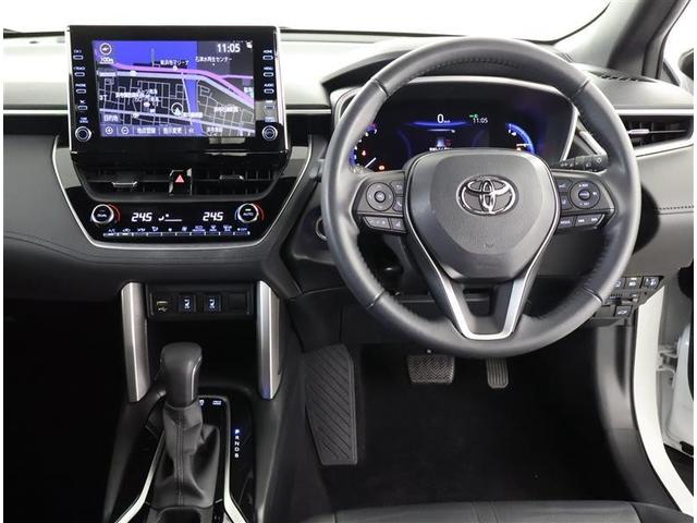 カローラクロス ハイブリッド　Ｚ　フルセグ　メモリーナビ　バックカメラ　衝突被害軽減システム　ＥＴＣ　ドラレコ　ＬＥＤヘッドランプ　ワンオーナー（4枚目）