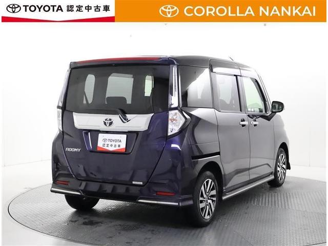 ルーミー カスタムＧ　フルセグ　メモリーナビ　ＤＶＤ再生　バックカメラ　衝突被害軽減システム　ＥＴＣ　両側電動スライド　ＬＥＤヘッドランプ　ワンオーナー　アイドリングストップ（3枚目）