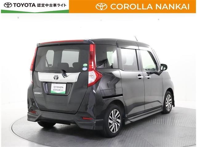 ルーミー カスタムＧ　フルセグ　メモリーナビ　ＤＶＤ再生　後席モニター　バックカメラ　衝突被害軽減システム　ＥＴＣ　両側電動スライド　ＬＥＤヘッドランプ　ワンオーナー　フルエアロ　アイドリングストップ（3枚目）